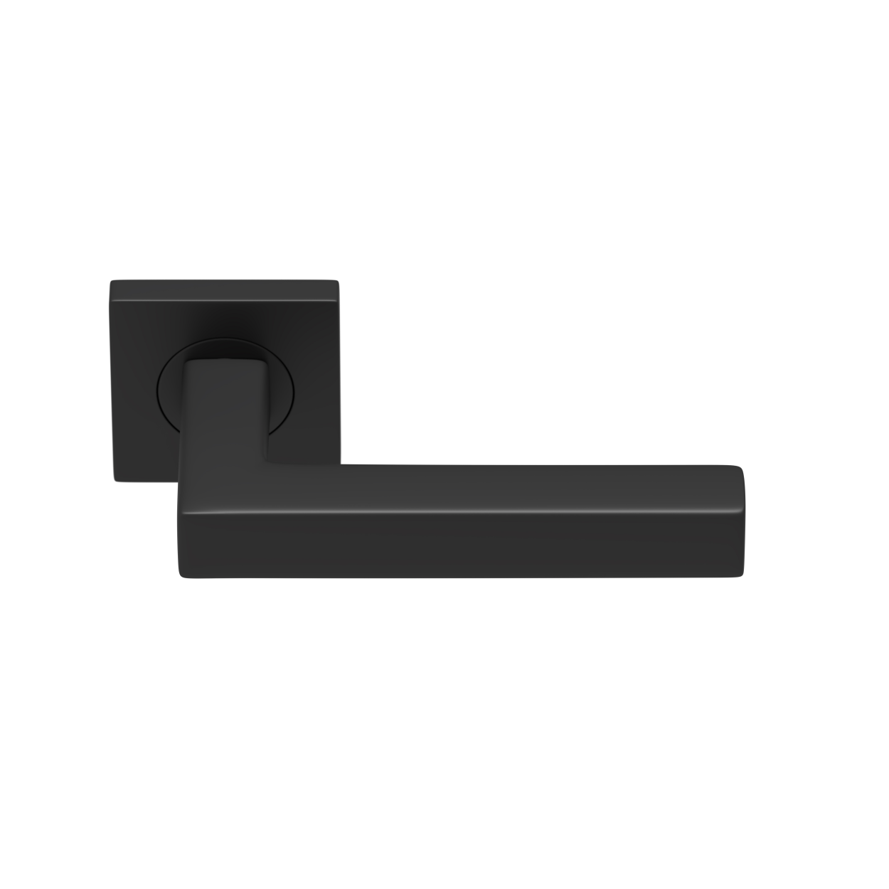 Sluitwerkpakketten met Deurkruk Squared 16 Regular Zwart